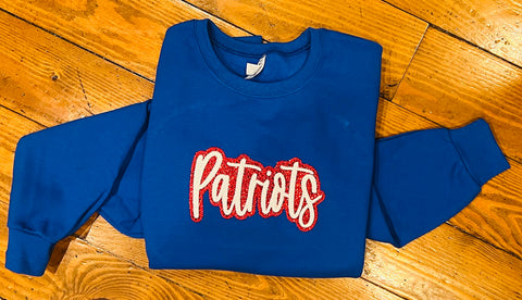 Patriots Emboidered Sweatshirt