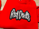 Red Devils Emboidered Sweatshirt