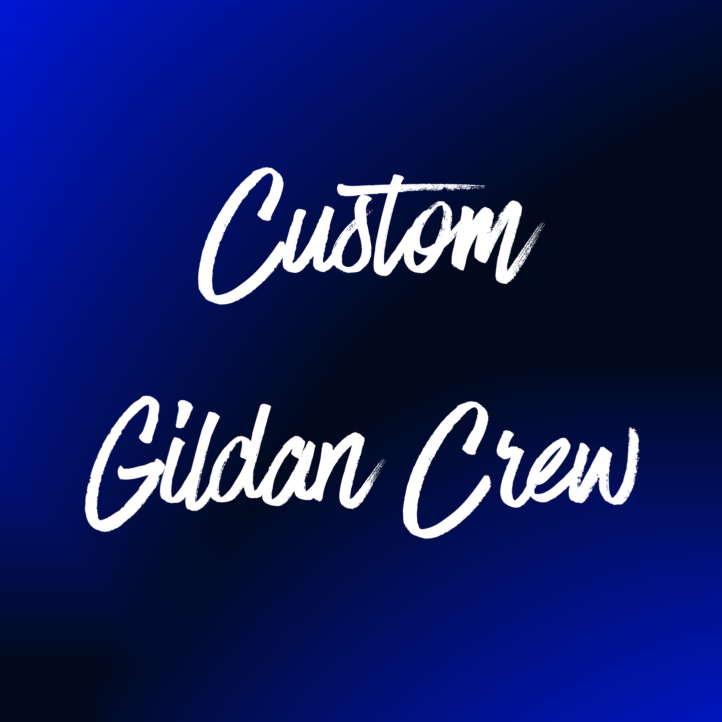CUSTOM GILDAN CREWNECK