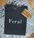 Feral Embroidered T