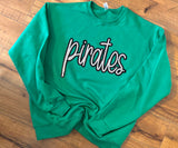 Pirates Sequin Patch Crewneck