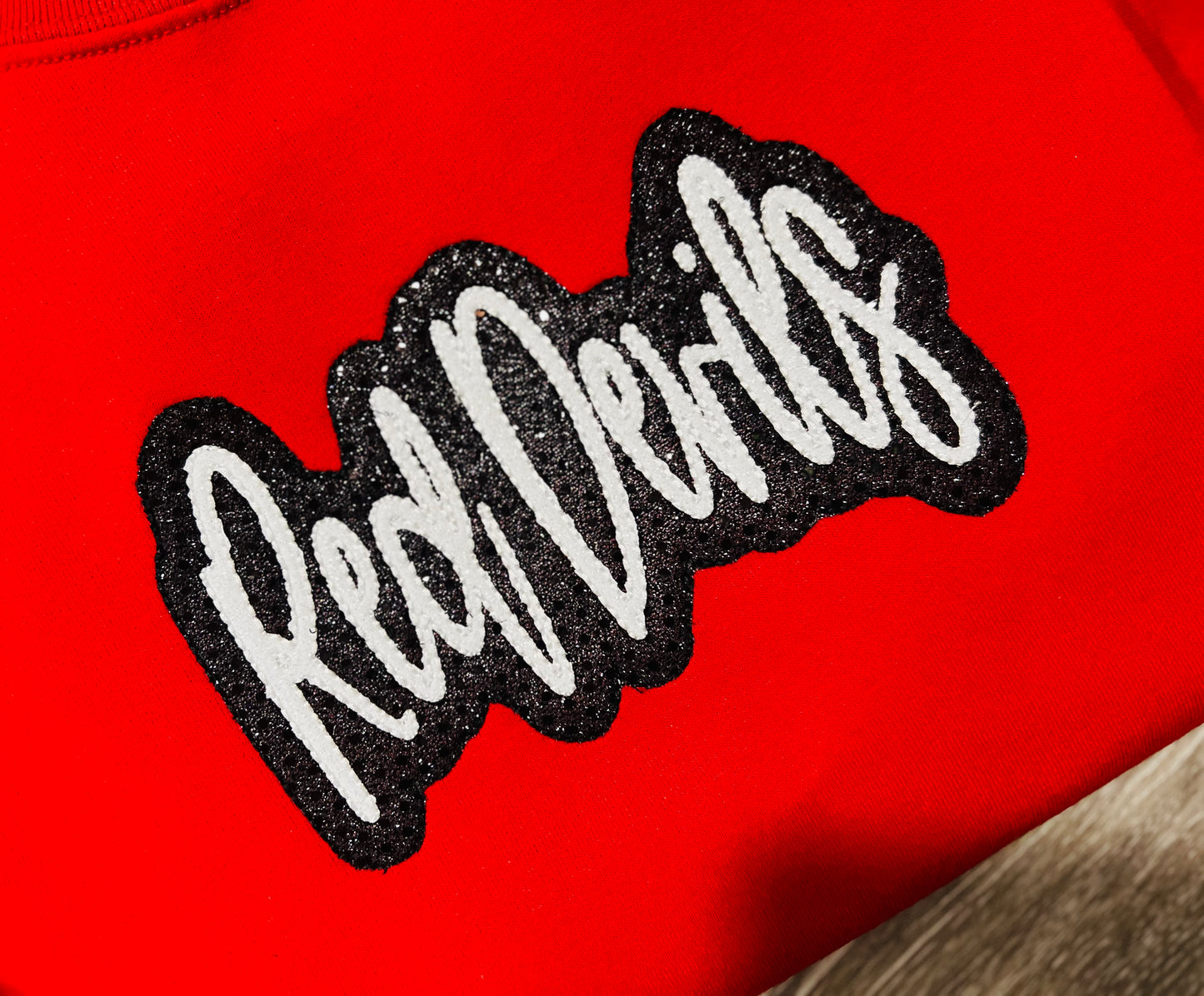 Red Devils Emboidered Sweatshirt