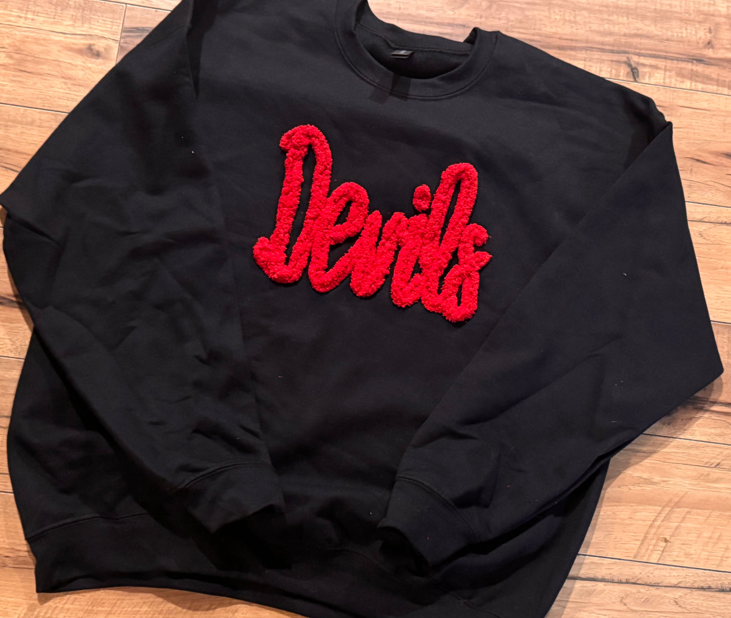 Devils Chinelle Emboidered Sweatshirt