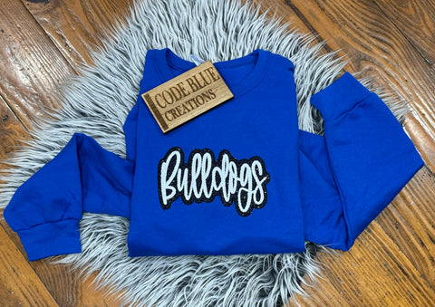 Bulldogs Emboidered Sweatshirt