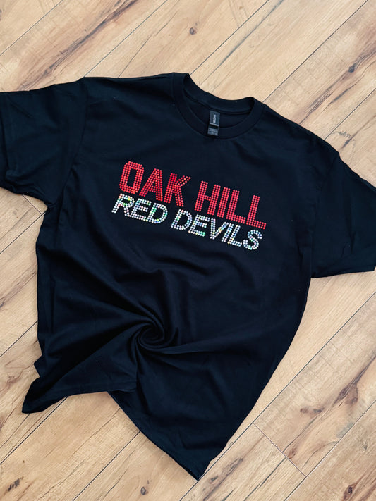 Oak Hill Red Devils Spangle T