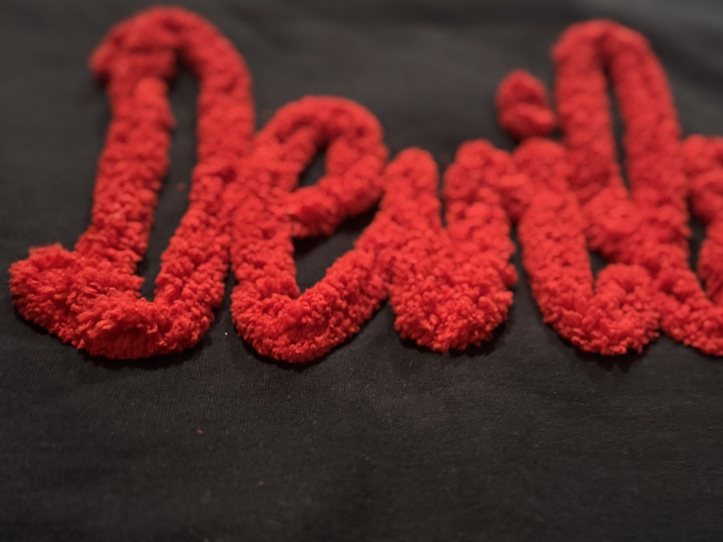 Devils Chinelle Emboidered Sweatshirt