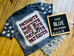 Patriots Football Bleached T