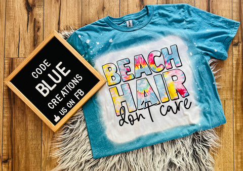 Beach Hair, Don’t Care Bleached T